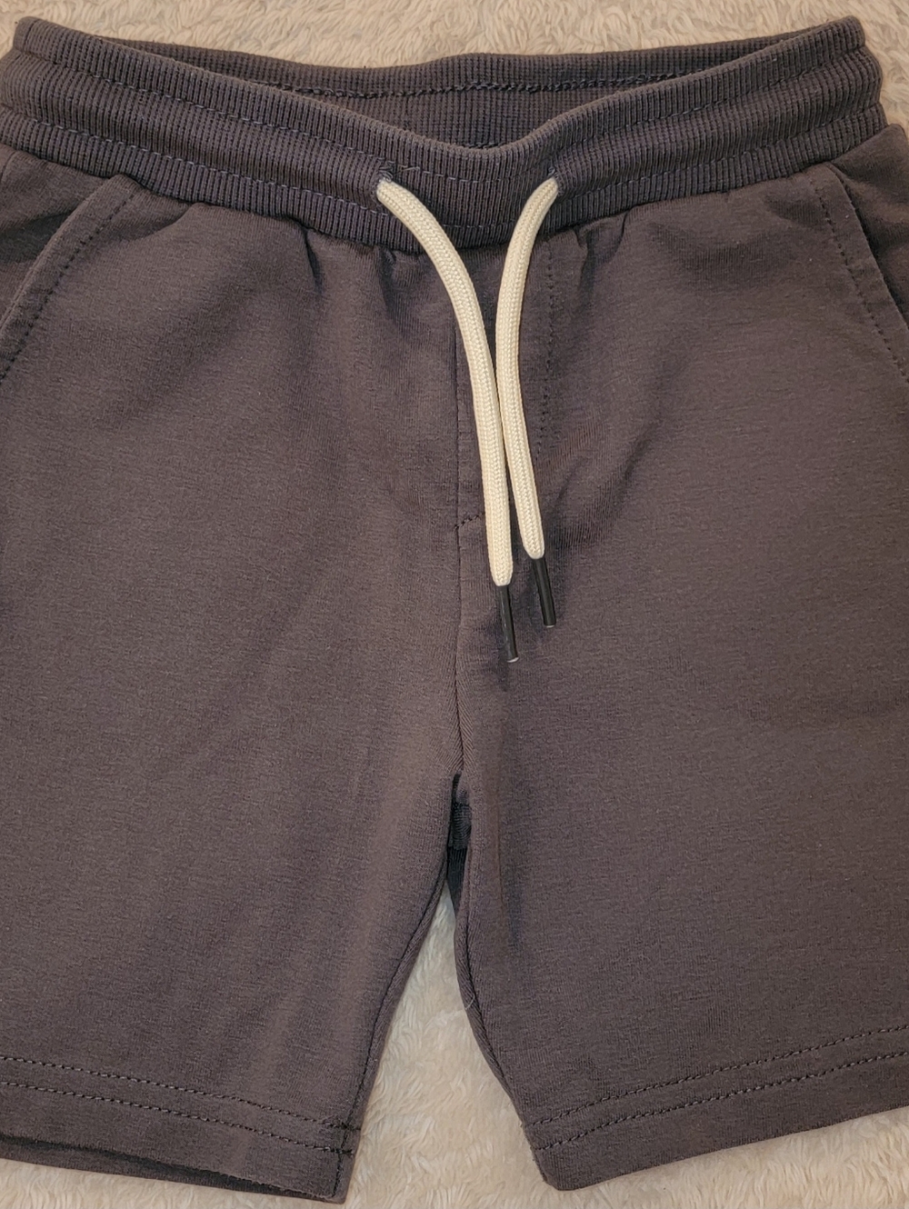 Mayoral boy's basic french terry short Beluga 4t